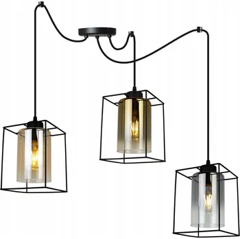 Závěsné svítidlo Light Home Hella 3-bodové světlo E27