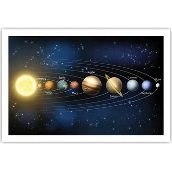 Obraz Obraz plakát do obýváku ložnice 91x61 vesmír foto na zeď bez rámu