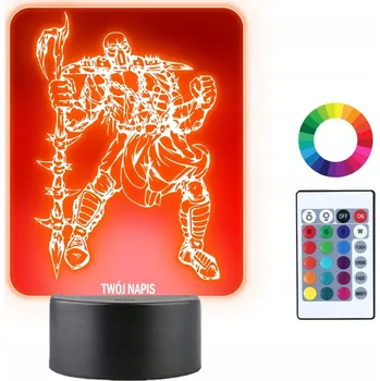 Lampička Plexido vícebarevná Noční lampa