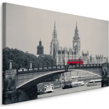 Obraz Obraz Canvas Lambeth Bridge BIG BEN Londýn 40x30