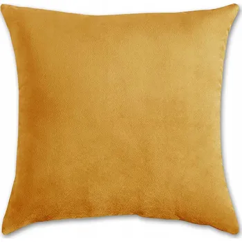 Povlečení DEKORAČNÍ POVLEČENÍ NA POLŠTÁŘ MEDOVÉ 40X40 CM VELUR