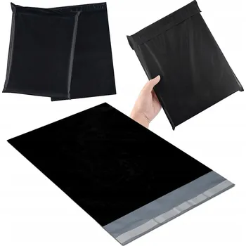 Obálka FÓLIOVÉ OBÁLKY KURÝRNÍ 50x70+10 0,06 ČERNÉ