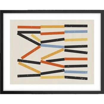 Obraz Foto obraz plakát na zeď v černém rámu 50x40 minimalismus do obýváku