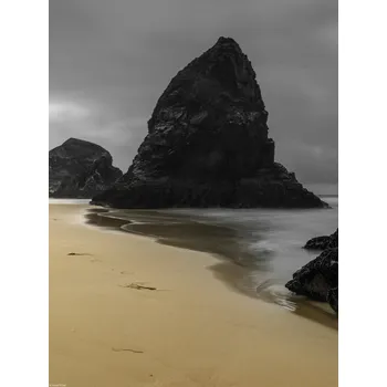 Obraz Plakát Bedruthan Steps, pláž Cornwall, 2, bez rámu, 30 x 40 cm