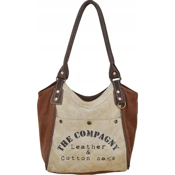 Nákupní taška ANTIC LINE béžová bavlna