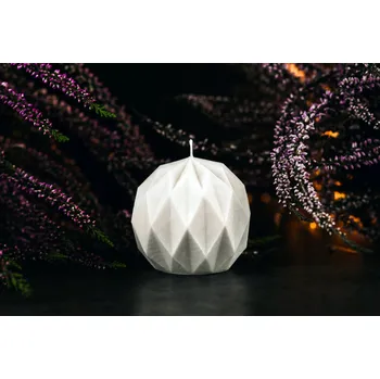 Svíčka Dekorativní sójová svíčka GEOMETRIC