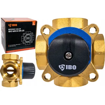 Ventil IBO MIX4 / DN25 - 4-CESTNÝ SMĚŠOVACÍ VENTIL 1" MIX 4