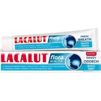 zubní pasta Lacalut Flora White zubní pasta, 75 ml
