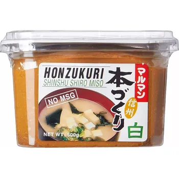 Honzukuri Shinshu Shiro Miso pasta světlá 500 g