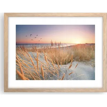 Obraz Obraz plakát v rámu světlý dub do obýváku 40x30 krajiny foto na zeď