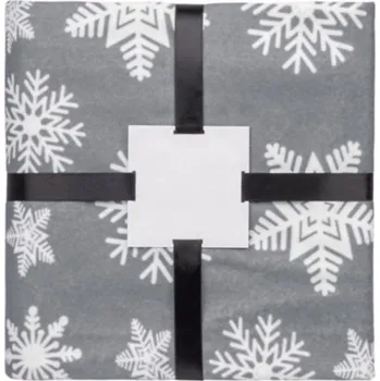 deka Fleecová deka Blue Collection 100 cm x 150 cm šedá