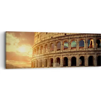 Obraz Obraz na plátně do obýváku ložnice 90x30 Koloseum foto obrazy na zeď