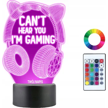 Lampička Plexido vícebarevná Noční lampa