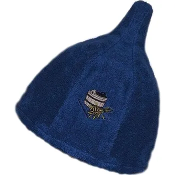 UAB Namu Tekstile Čepice do sauny, modrá, 100% bavlna