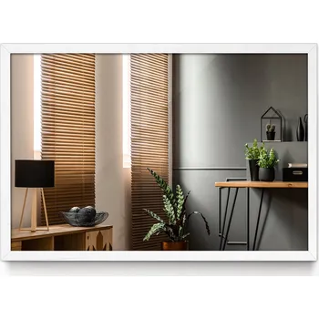 Zrcadlo Krásné Zrcadlo do Koupelny v MDF Rámu 80x60 cm
