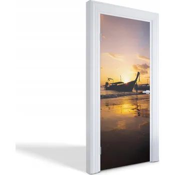 Fototapeta Samolepicí samolepící na dveře skříně Západ nad mořem 85 x 205 cm