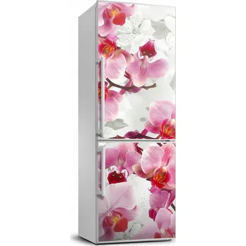 Fototapeta Foto Tapeta na ledničku Růžová orchidej 70x190