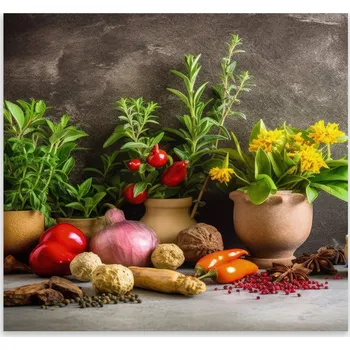 Kuchyňské prkénko Skleněná Ochranná Deska a Krájecí Prkénko | Indukce, Sporák ds-0349