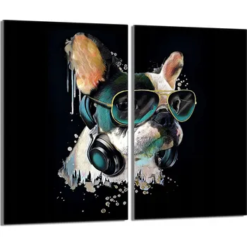 Kuchyňské prkénko Krájecí deska TMK ArtDeko sklo 2 ks