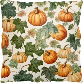 Polštář DEKORAČNÍ POVLEČENÍ NA POLŠTÁŘ 40x40 ANTYALERGICKÉ PODZIMNÍ BARVY