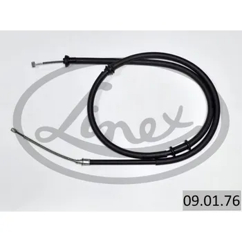 Lanko parkovací brzdy Tažné lanko, parkovací brzda LINEX 09.01.76