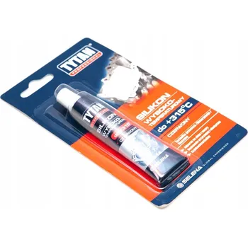 stavební silikon VYSOKOTEPLOTNÍ SILIKON ČERVENÝ 20ML