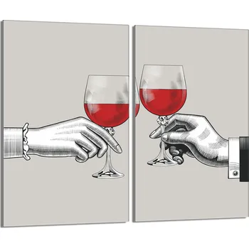 Obraz Krájecí deska TMK ArtDeko sklo 2 ks