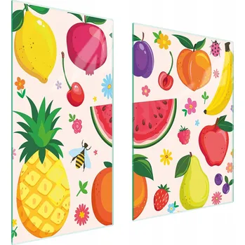 Kuchyňské prkénko Krájecí deska TMK ArtDeko sklo 2 ks