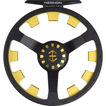 Rybářský naviják Muškařský naviják Negnon Calypso Black/Yellow