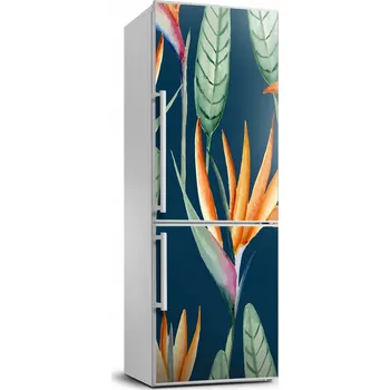 Fototapeta Samolepicí fólie na lednici s motivem Strelicie královské