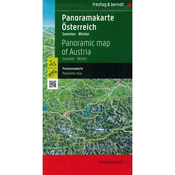 Austria. Mapa panoramiczna. Panorama. Freytag & Berndt Kolektiv autorů