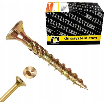 Vrut Tesařské vruty zápustné do dřeva 8x70 TORX 40 zápustná hlava 100ks