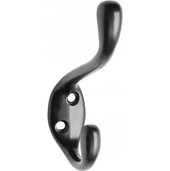 Věšák Šatní ramínko kovový GTV černý