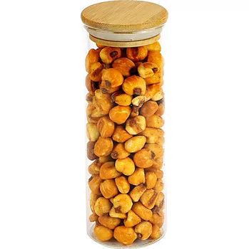 Dóza na potraviny Skleněná zavařovací sklenice o objemu 550 ml na potraviny koření