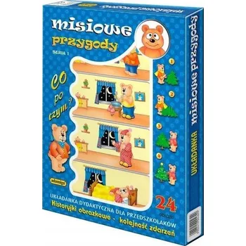 Puzzle Medvědí dobrodružství - puzzle