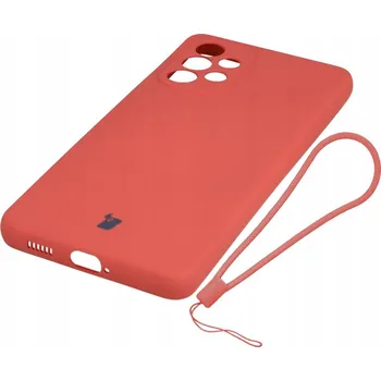 Pouzdro na mobilní telefon Zadní Kryt Bizon pro Samsung Galaxy A53 5G červený