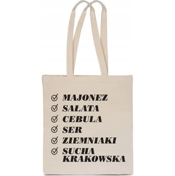 Nákupní taška PoStar béžová bavlna