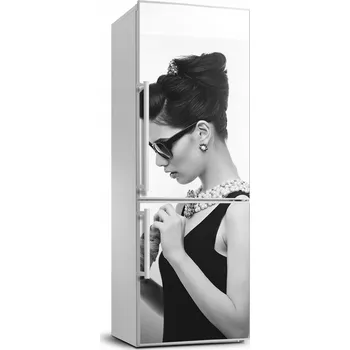 Fototapeta Samolepicí fototapeta na ledničku Žena v brýlích