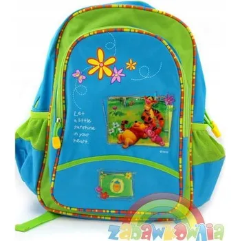 Školní batoh Školní batoh vícekomorový medvídek Pú a přátelé Derform modrý