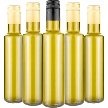 Láhev 50X Butelka DORICA 250ml na olivový olej a ocet + ŠROUBOVACÍ VÍČKO