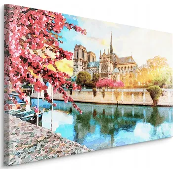 Obraz Obraz na plátně Katedrála NOTRE DAME Paříž 100x70