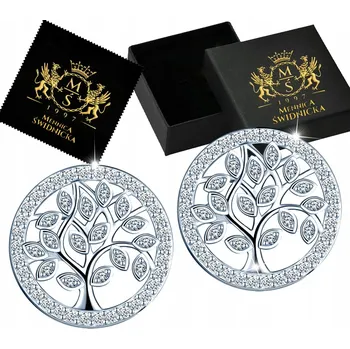 Náušnice Náušnice k výročí narozeninám Dárek Stříbro