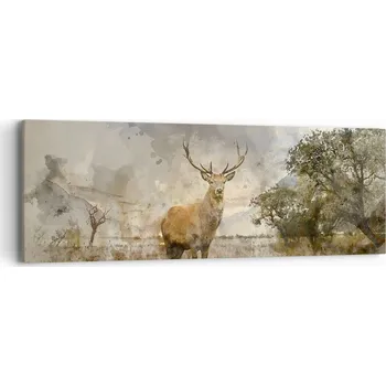 Obraz Obraz na plátně do obýváku ložnice 90x30 zvířata foto obrazy na zeď