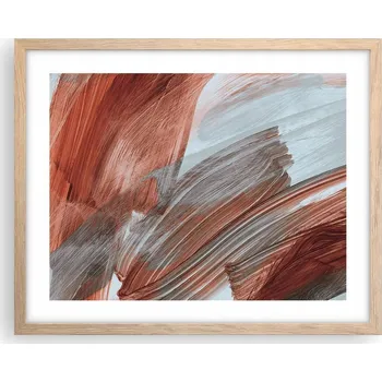 Obraz Obraz plakát na zeď v rámu světlý dub 50x40 cm foto do obýváku