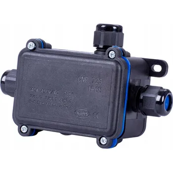 Elektroinstalační krabice Elektroinstalační krabice na omítku Enext 133 x 133 x 42 mm