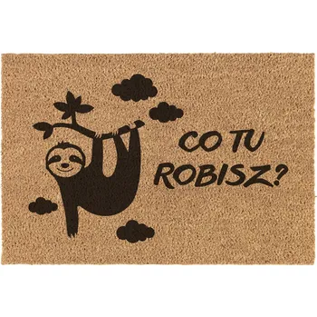 Rohožka Hotová kokosová rohožka do interiéru 40 x 60 cm