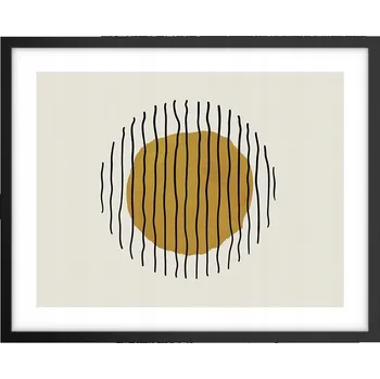 Obraz Foto obraz, plakát na zeď v černém rámu 50x40 abstrakce do obýváku