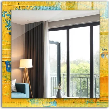 Zrcadlo Zrcadlo Coloray nástěnné čtverec 600 x 600 mm