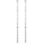 10 mm - ramínka dekorativní silikonová s hvězdičkami