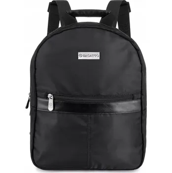 Městský batoh Batoh dámský elegantní Zagatto černý malý polyester 8 l ZG 624
